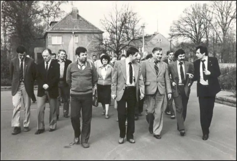 1982 Besuch einer polnischen Sportdelegation